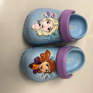 Frozen Kids shoes  - Blue and Purple size 5-6